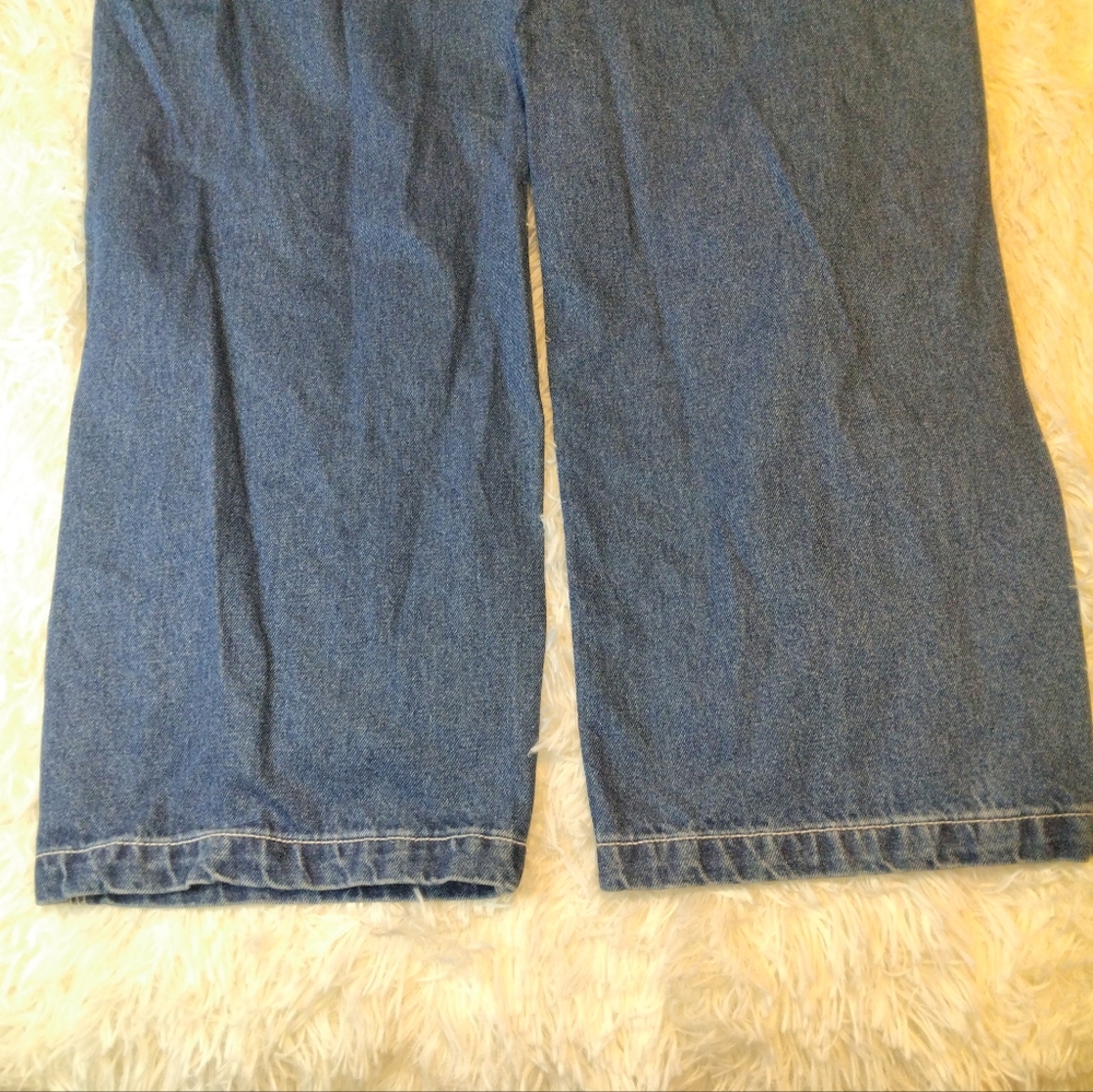 Five Brothers Denim Workwear Utility Bib Overalls Size 34 X 32 - Picture 10 of 11